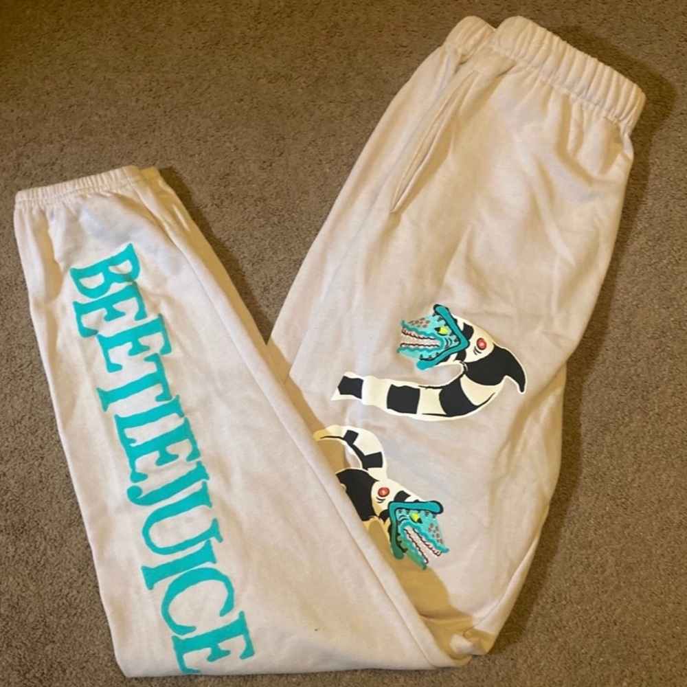 Beetlejuice sweatpants